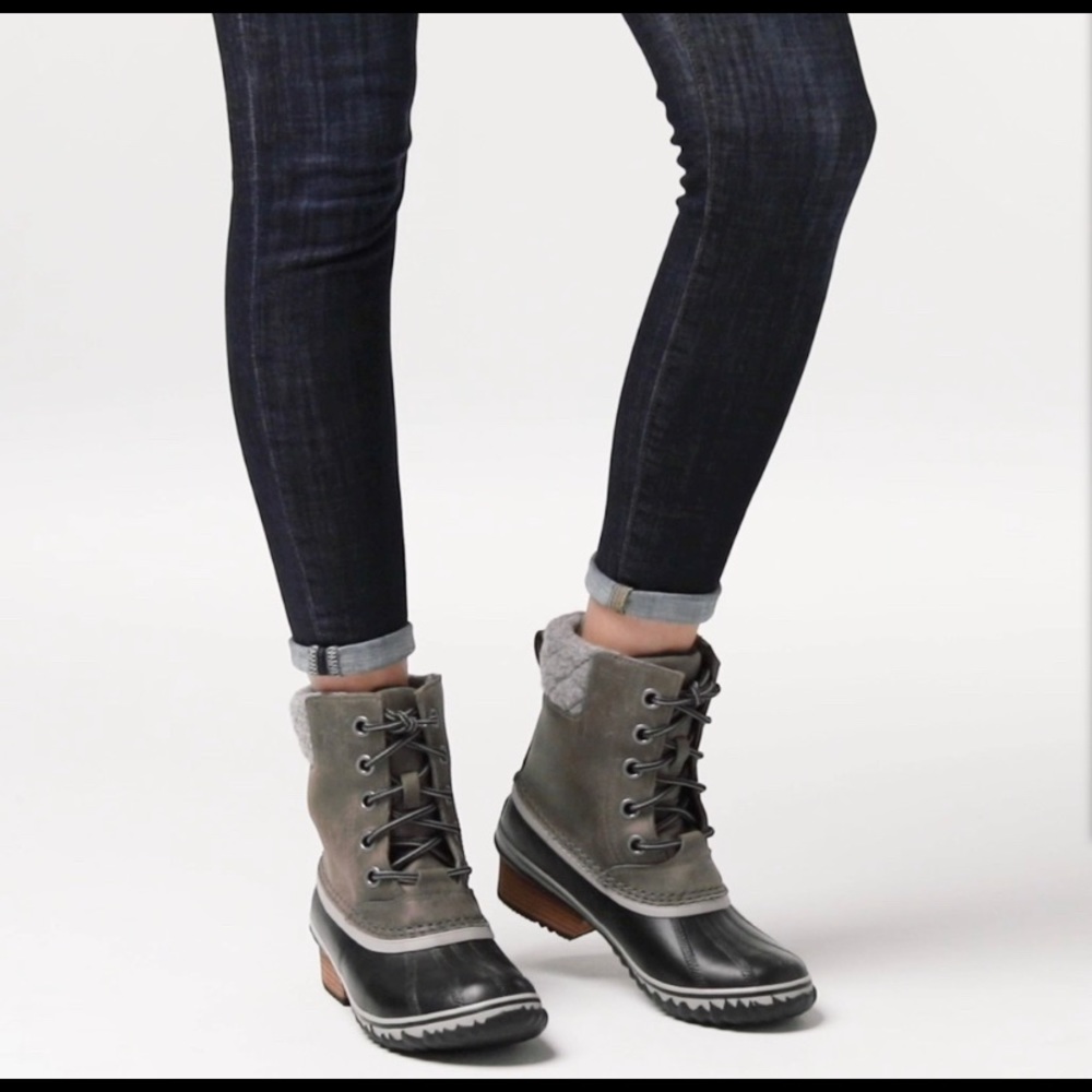SOREL WOMENS SLIMPACK™ II LACE DUCK BOOT
Sz 6.5